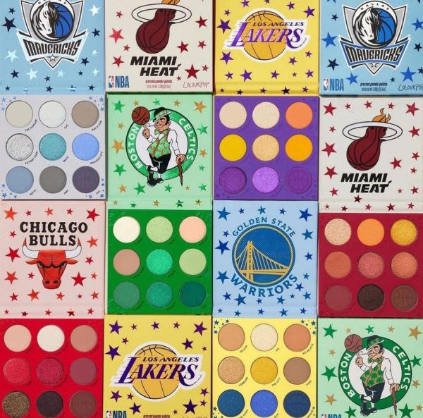  Colour pop x NBA 