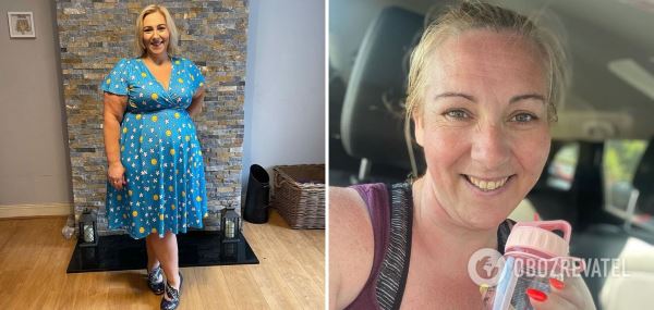 Жительница Ирландии похудела на 70 кг из-за угрозы умереть от ожирения. Фото до и после